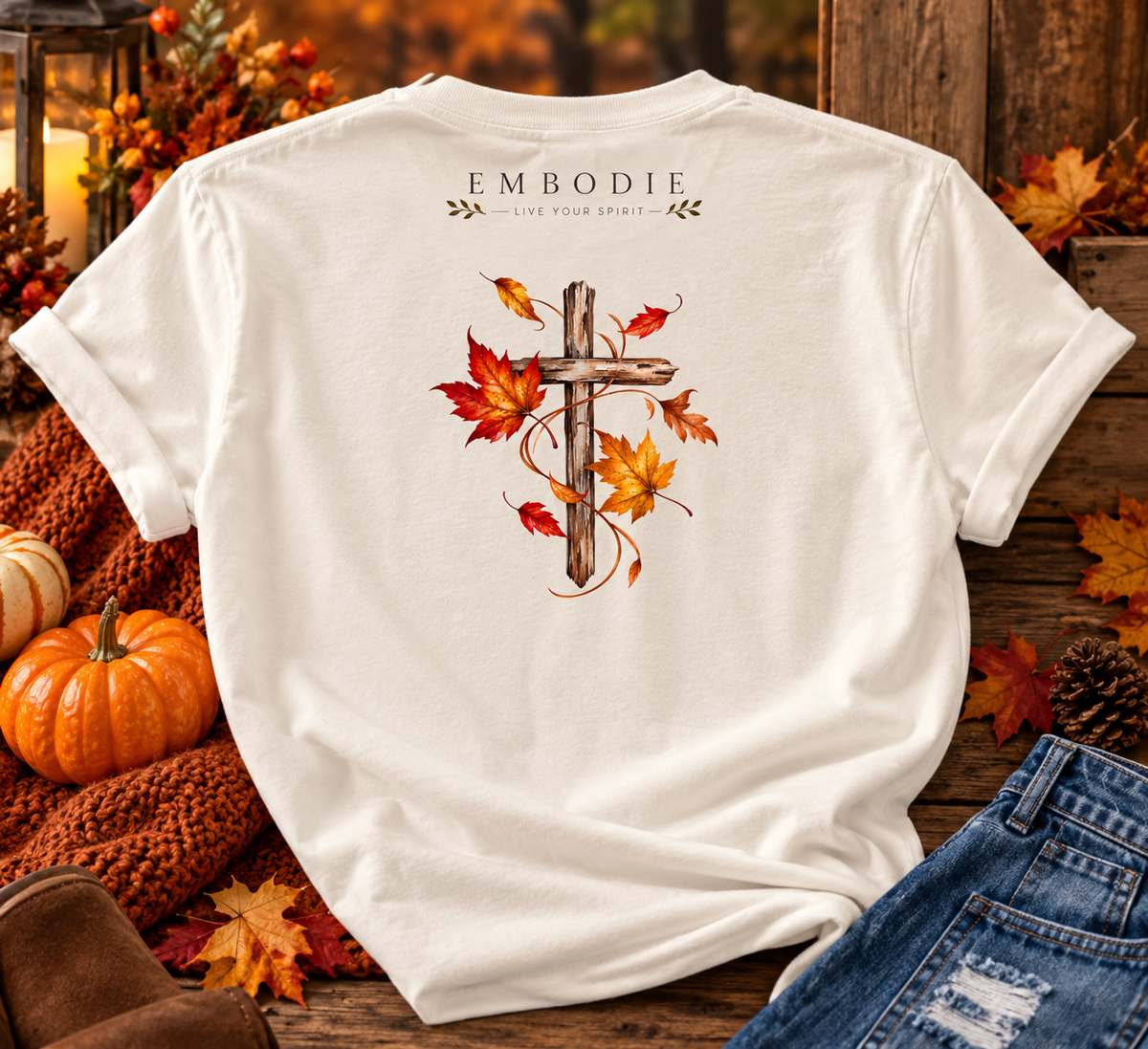 Be Still & Know – Psalm 46:10 Fall Faith Tee
