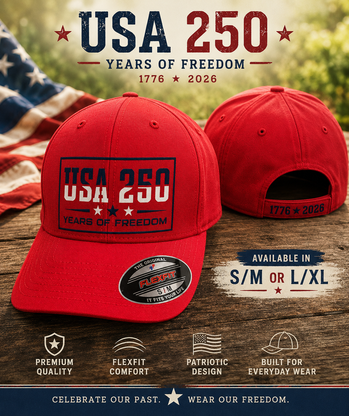 America 250 Hat