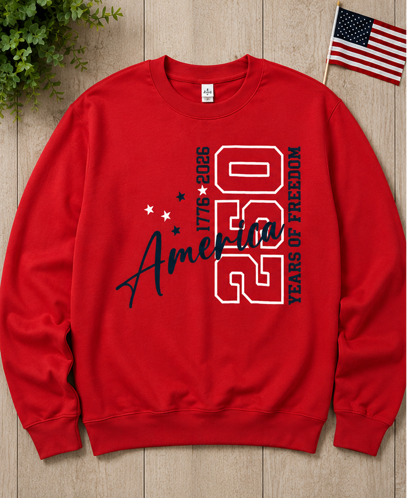 America 250 Sweatshirt or Tshirt