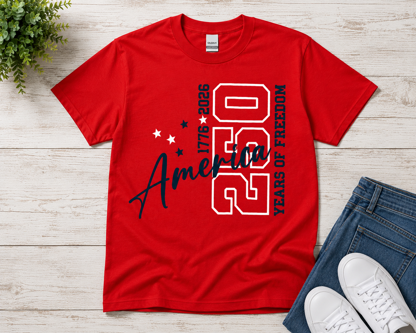America 250 Sweatshirt or Tshirt