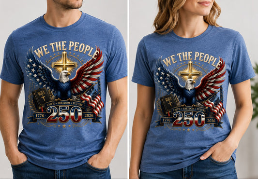 We The People – America 250 Performance Tee